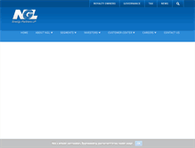 Tablet Screenshot of nglenergypartners.com